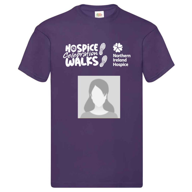 Hospice Celebration Walk - T-Shirt with Photo Thumbnail